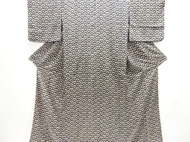 JAPANESE KIMONO / TSUKESAGE KOMON / SEIGAIHA